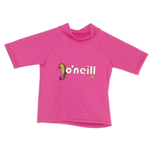 O`Neill Toddler O`Neill Skins 6oz SS Rash Tee. Petunia