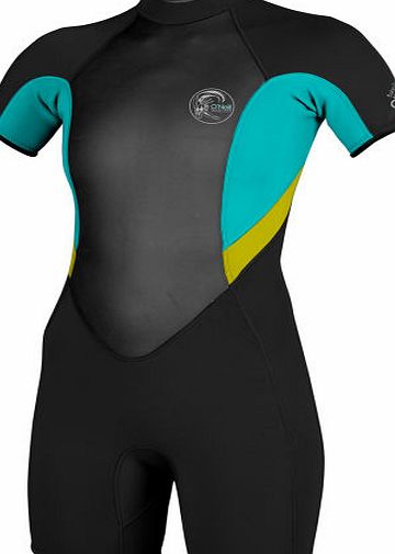 O`Neill Womens Bahia 2/1mm Shorty Wetsuit -