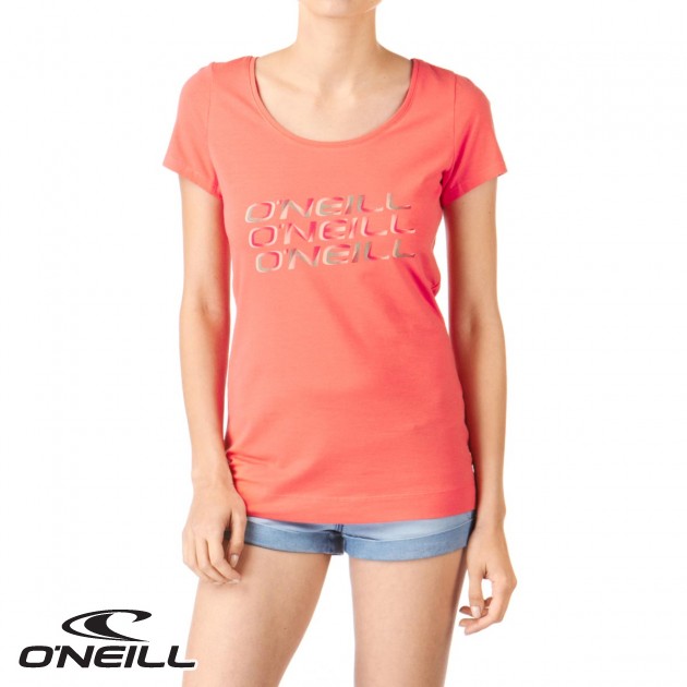 O`Neill Womens ONeill Ceres T-Shirt - Calypso Coral