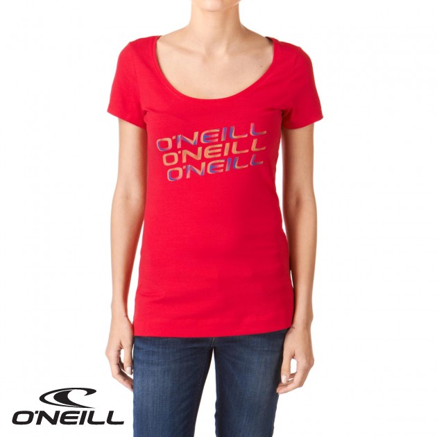 O`Neill Womens ONeill Ceres T-Shirt - Society Red