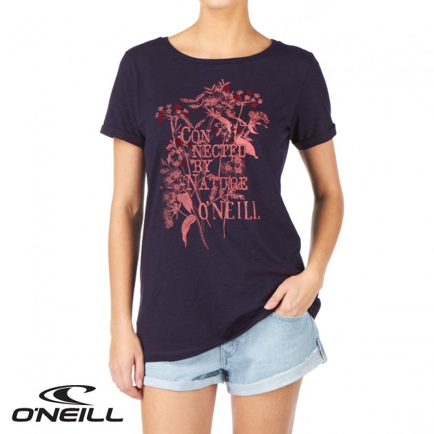 O`Neill Womens ONeill Lawndale T-Shirt - Navy Night