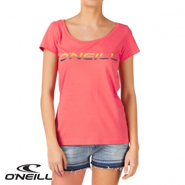 O`Neill Womens ONeill LW Saffron T-Shirt - Light Coral