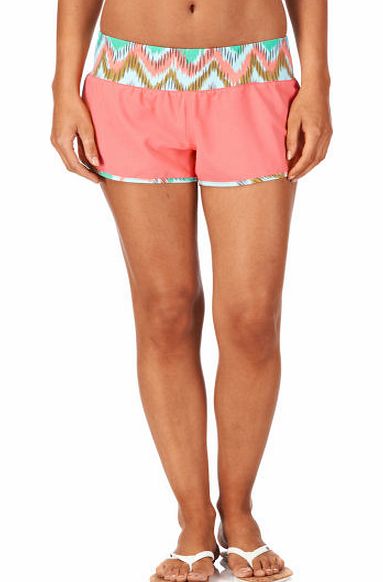 O`Neill Womens ONeill Pw 365 Wedge Board Shorts - Pink