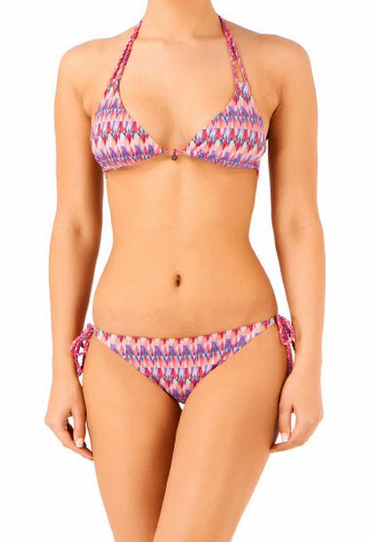 O`Neill Womens ONeill Pw Easy Triangle Bikini - Pink Aop