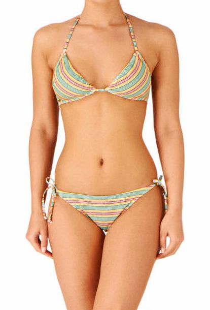 O`Neill Womens ONeill Pw Stripe Triangle Bikini -