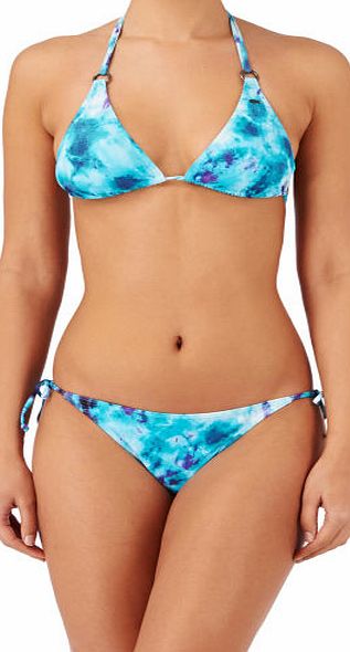 O`Neill Womens ONeill Ruby Triangle Bikini - Blue Aop