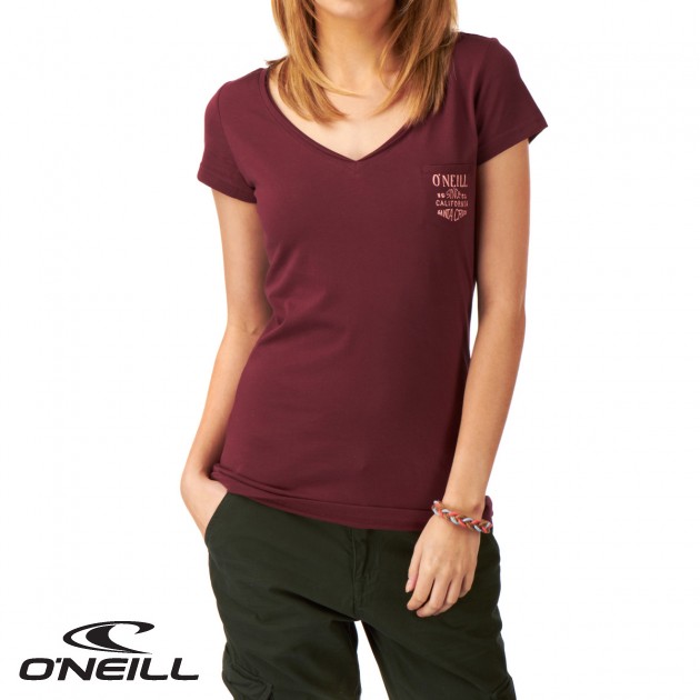 O`Neill Womens ONeill Solana T-Shirt - Cape Red