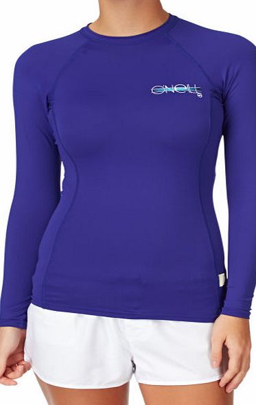 O`Neill Womens Skins Long Sleeve Rash Vest -