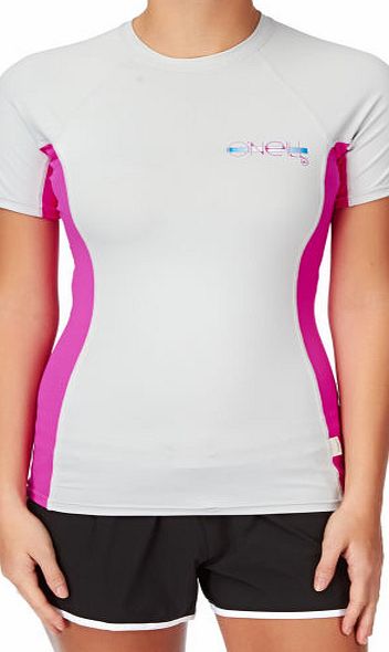 O`Neill Womens Skins Short Sleeve Rash Vest -