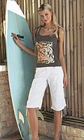 Womens Strappy Vest Top