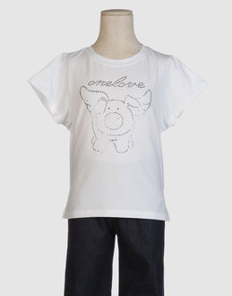 ONELOVE TOP WEAR Short sleeve t-shirts GIRLS on YOOX.COM