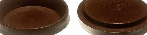 ONESTOPDIY.COM CASTOR CUPS FURNITURE FLOOR PROTECTOR GLIDES RUBBER NON SLIP 60MM ( pack of 4 )