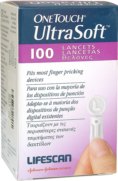 ONETOUCH Ultra Soft Lancets - 100 pack