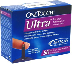ONETOUCH Ultra Test Strips (50)