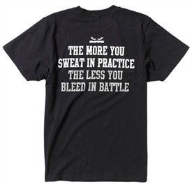 Onfire Mens Battle T-Shirt Black
