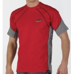 Mens MX Groove T-Shirt Red/Multi