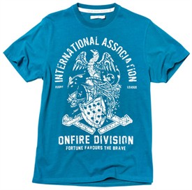 Onfire Mens Victory T-Shirt Seaport Blue