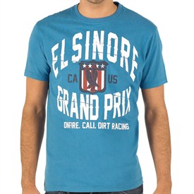 Mens Vin Grand Prix T-Shirt Kingfisher Blue