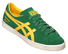 Fabre 74 Green/Yellow Suede