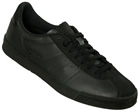 Onitsuka Tiger Lawnship Black Leather Trainers