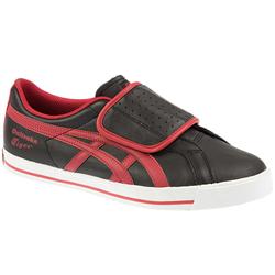 Onitsuka Tiger Male Fabre 74 Leather Upper Textile Lining Fashion Festival in Black-Red