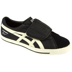 Onitsuka Tiger Male Fabre 74 Leather Upper Textile Lining Fashion Festival in Black-White