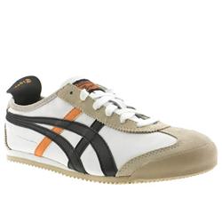 Male Mexico 66 Leather Upper Fashion Large Sizes in White and Black, White and Green