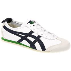 Onitsuka Tiger Male Mexico 66 Leather Upper Textile Lining Fashion Trainers in White