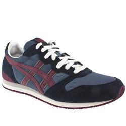 Onitsuka Tiger Male Onitsuka Saiko Runner Fabric Upper Fashion Trainers in Purple