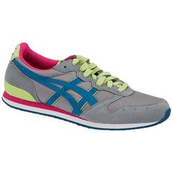 Onitsuka Tiger Male Saiko Runner Textile/Other Upper Textile Lining Fashion Trainers in Grey Multi