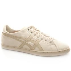 Onitsuka Tiger Male Seck Lo Fabric Upper Fashion Large Sizes in Stone, White and Green