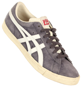 Onitsuka Tiger Onitsuka Fabre Charcoal and White Suede Trainers