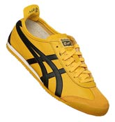 Onitsuka Tiger Onitsuka Mexico 66 Yellow/Black Leather Trainers