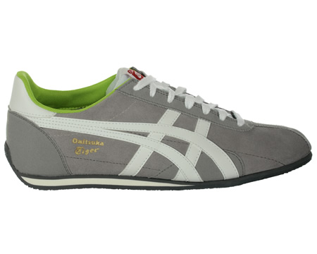 Onitsuka Tiger Runspark Grey/White Suede Trainers