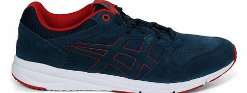 Onitsuka Tiger Shaw Runner Navy Suede Trainers