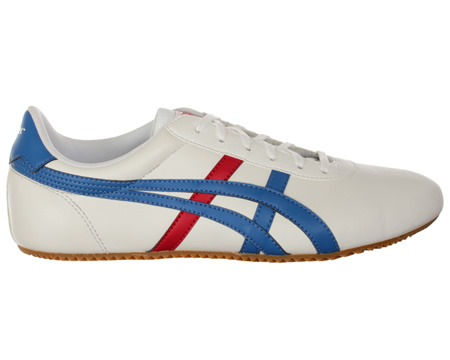 Onitsuka Tiger Tai-Chi White/Blue Leather Trainers