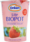 Onken Lite Biopot Strawberry Yogurt (500g) On Offer