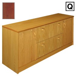 Online Real Wood Veneer Sideboard Credenza -