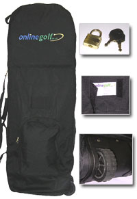 Onlinegolf Deluxe Travel Cover (with wheels)