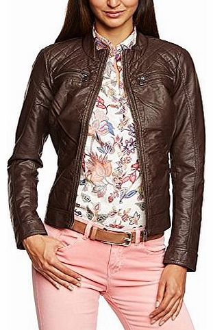 ONLY Womens Long Sleeve Jacket - Brown - Braun (Black Coffee) - 12