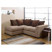 Ontario left hand facing corner sofa, mink