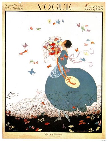 onthewall Vogue Vintage Covers Pop Art Poster Print July 1916 (PDP 016)
