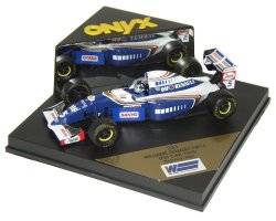 Onyx 1:43 Scale Williams Renault FW16 Testcar (Black Tower/Sanyo) - Damon Hill