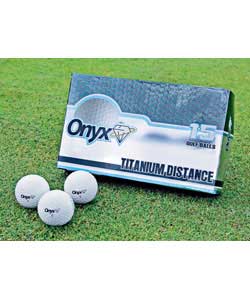 Onyx Dual Titanium Golf Balls