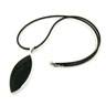 Onyx Tapered Oval Pendant