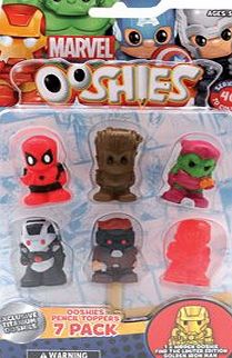 Ooshies ``Marvel Series 1`` Action Figure (Pack of 7)