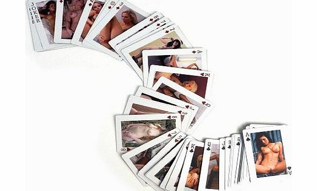 OOTB Erotic Nude Girl Playing Cards ~ OVER 18 ONLY (adult) ~ Naked Female Models ~ Red Light Deck of Cards