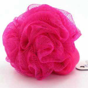 Opal Crafts Dark Pink Mesh Body Mop