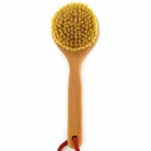 Opal Crafts Sisal and Beechwood Body Brush