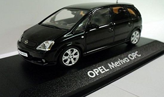 Opel: Minichamps Opel Meriva Black 1:43 Diecast Model Car Made by Minichamps Genuine Opel Collectors Model. Not suitable for children under 14 years
